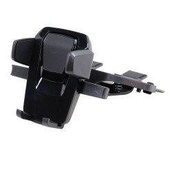 CD Position Car Mount Holder for Cell Phone KI-CD001 (Black)